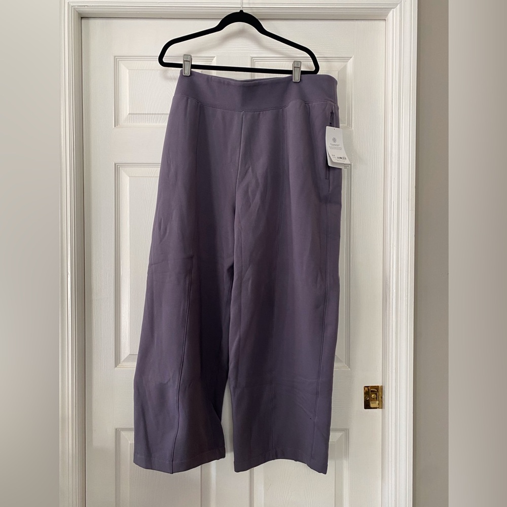Athleta Retroplush Straight Leg Pants in Purple